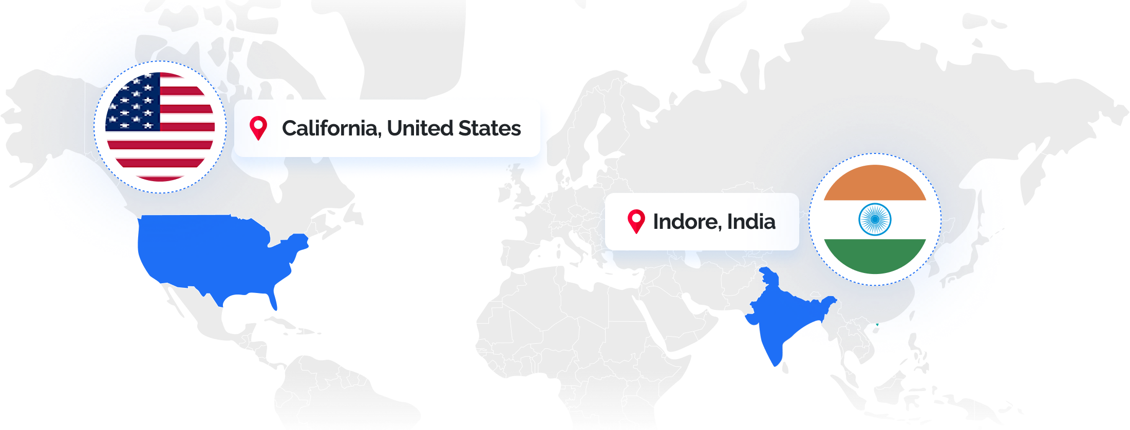 our location